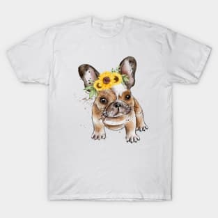 french bulldog dog T-Shirt